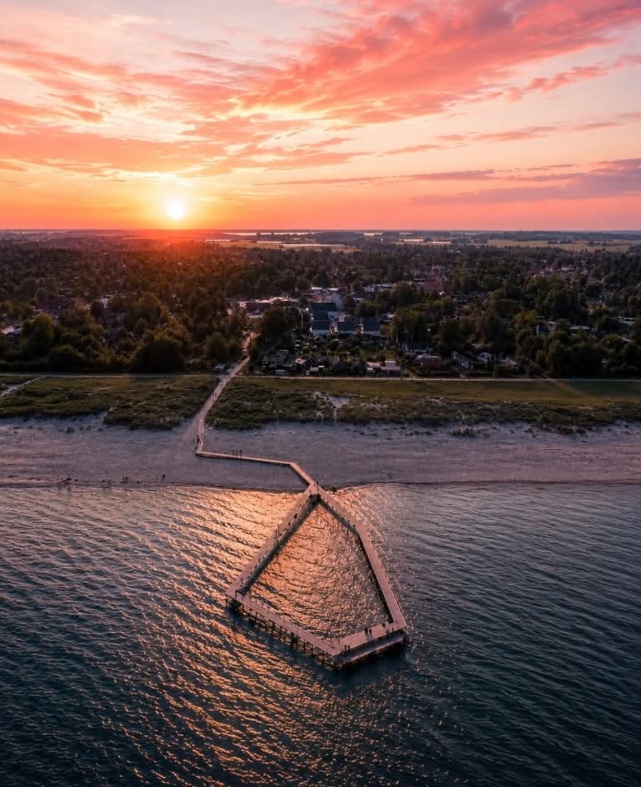 Dronefilm fra Lolland-Falster